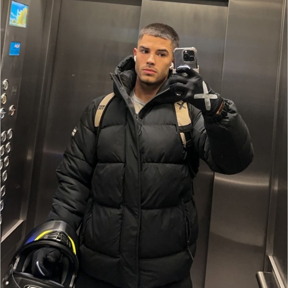 Y3 MEN PUFFER DOWN JACKET FULL LENGTH YOHJI YAMAMOTO Y-3 LONG COAT WARM WINTER S